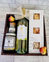 Load image into Gallery viewer, Especially for You gift package includes, chalkidiki olives, sparkling pairing set, appetizer picks
